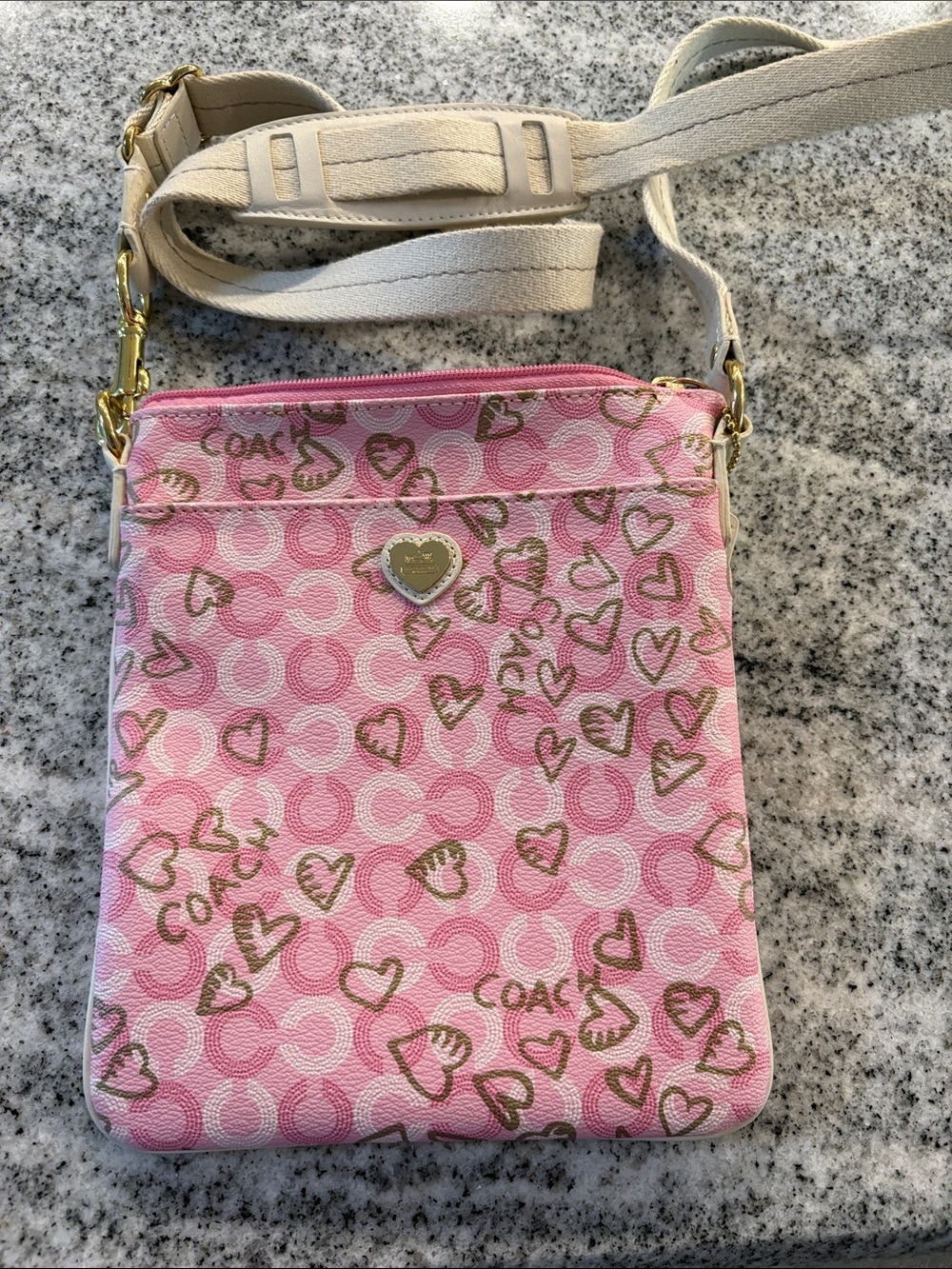 Coach Waverly Hearts crossbody